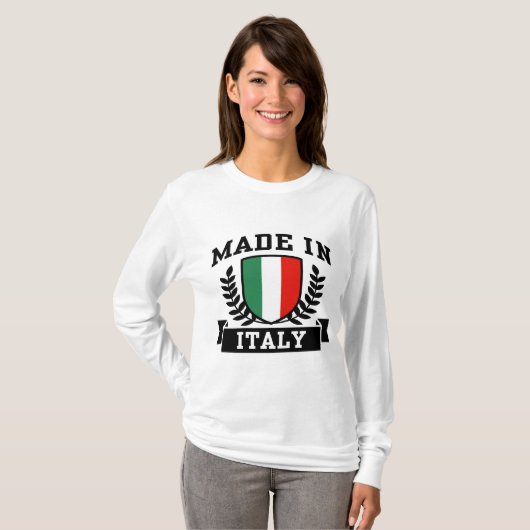 Made in Italië T-shirt (Voorkant volledig)