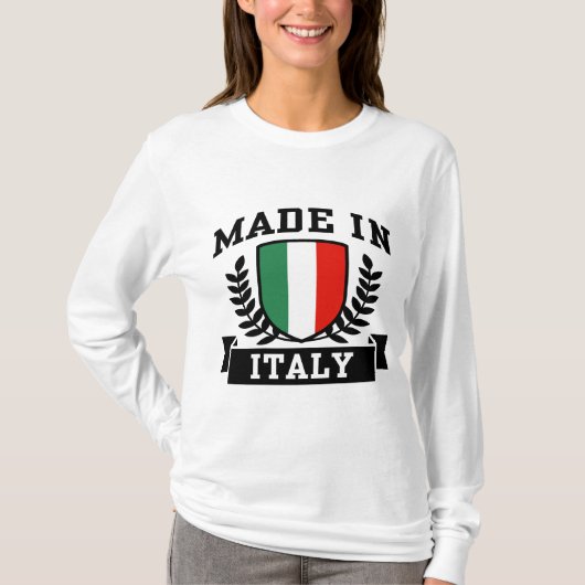 Made in Italië T-shirt (Voorkant)