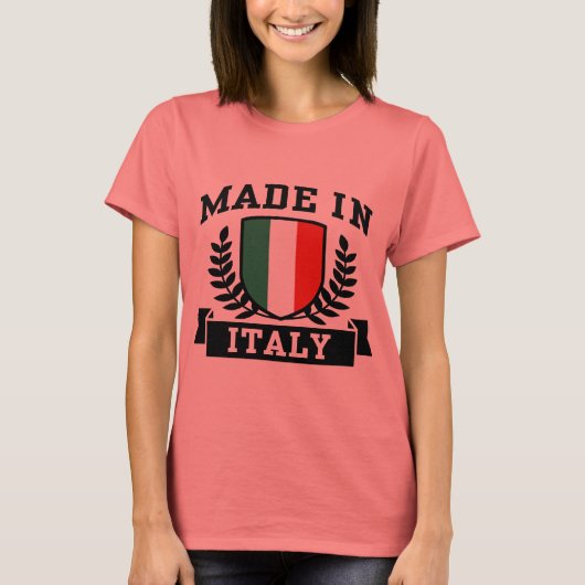 Made in Italië T-shirt (Voorkant)