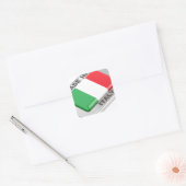 Made in Italië Vierkante Sticker (Envelop)
