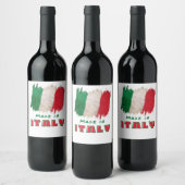 Made in Italië Wijn Etiket (Flessen)