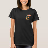 Made in Italy Basic Dunkles T-Shirt (Voorkant)