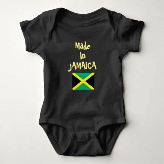 Made in Jamaica - Baby One Piece Romper (Voorkant)