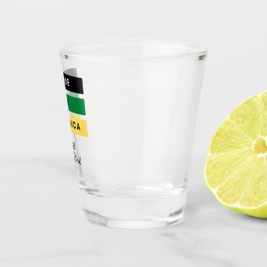 Made in Jamaica Shot Glass Glas (Rechts)