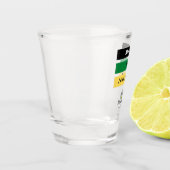 Made in Jamaica Shot Glass Shot Glas (Links)