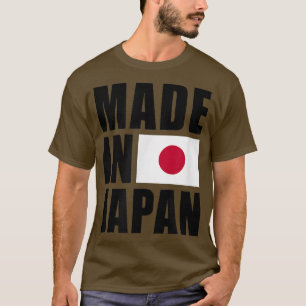 Made in Japan Japanse vlag Pride T-shirt