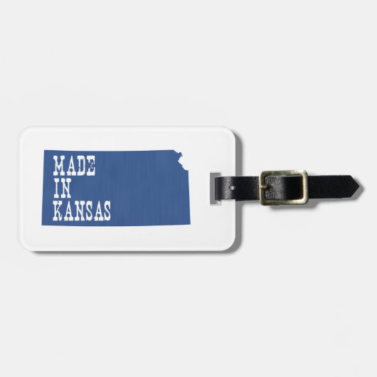 Made in Kansas Bagagelabel (Voorkant horizontaal)