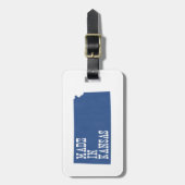 Made in Kansas Bagagelabel (Voorkant verticaal)