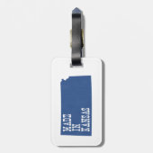 Made in Kansas Bagagelabel (Achterkant verticaal)