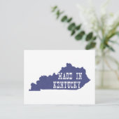 Made in Kentucky Briefkaart (Staand voorkant)