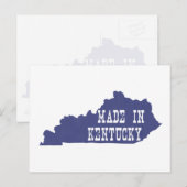 Made in Kentucky Briefkaart (Voorkant / Achterkant)