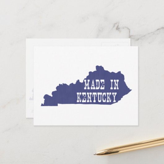 Made in Kentucky Briefkaart (Voorkant / Achterkant in situ)