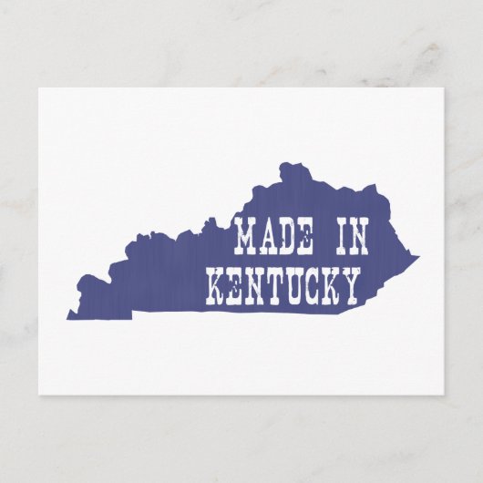Made in Kentucky Briefkaart (Voorkant)