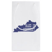 Made in Kentucky Silhouette Gift Bag Klein Cadeauzakje (Achterkant)