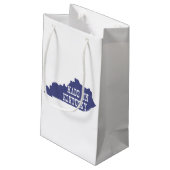 Made in Kentucky Silhouette Gift Bag Klein Cadeauzakje (Achterkant Gekanteld)