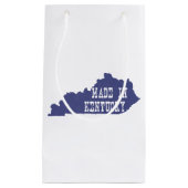 Made in Kentucky Silhouette Gift Bag Klein Cadeauzakje (Voorkant)
