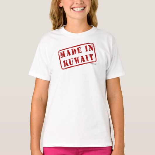 Made in Koeweit T-shirt (Voorkant)