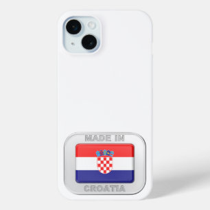 Made in Kroatië iPhone 15 Mini Hoesje