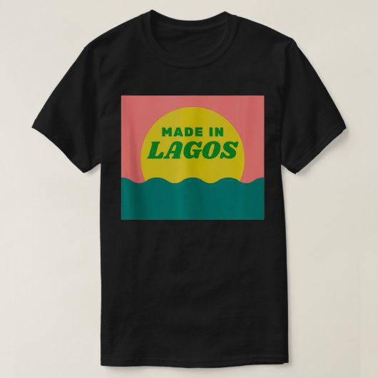 Made in Lagos Nigeria T-shirt (Design voorkant)