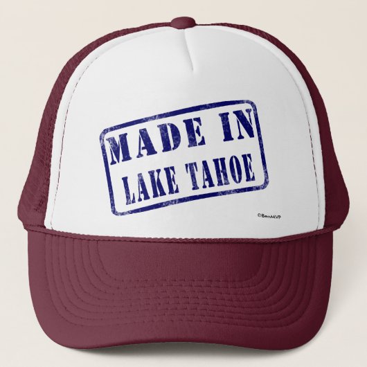 Made in Lake Tahoe Trucker Pet (Voorkant)