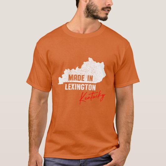Made In Lexington Kentucky Oversized T-shirt (Voorkant)