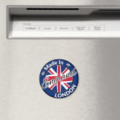 Made in London England Union Jack Flag Magneet (Insitu (Vaatwasser))