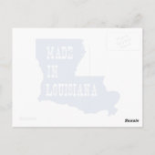 Made in Louisiana Briefkaart (Achterkant)