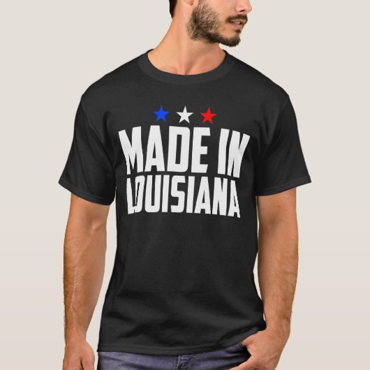 Made in Louisiana T-shirt (Voorkant)