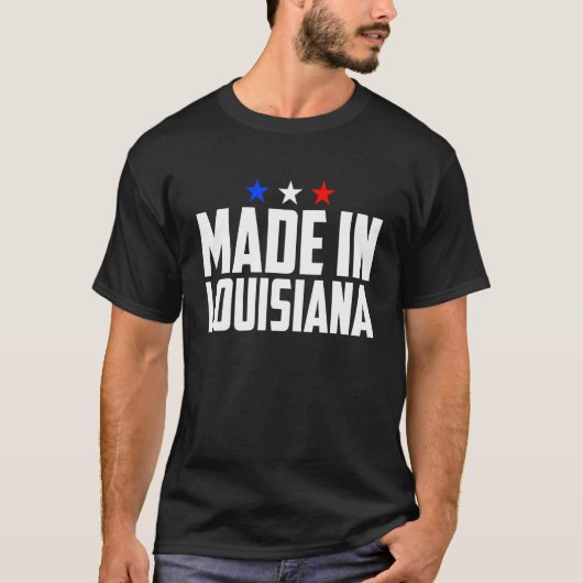 Made in Louisiana T-shirt (Voorkant)