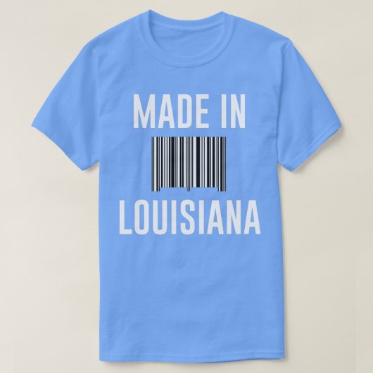 Made in Louisiana T-shirt (Design voorkant)