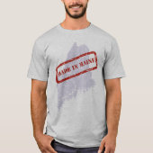 Made in Maine Grunge Gray T-shirt (Voorkant)