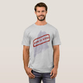 Made in Maine Grunge Gray T-shirt (Voorkant volledig)