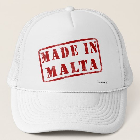 Made in Malta Trucker Pet (Voorkant)