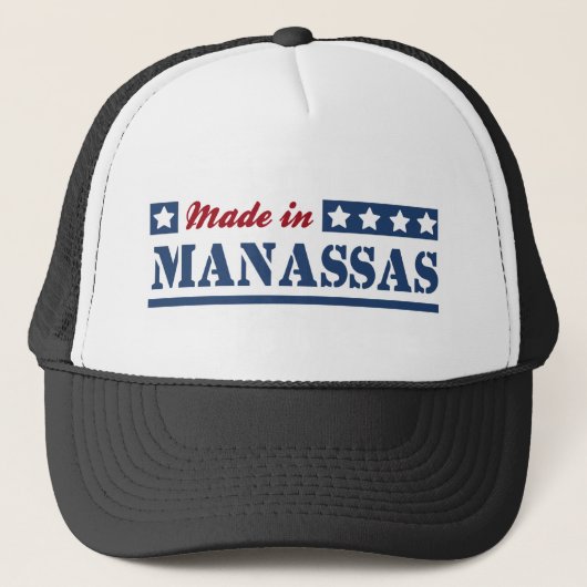 Made in Manassas Trucker Pet (Voorkant)