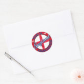 Made in Manchester England St George Flag Ronde Sticker (Envelop)