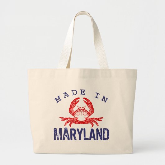 Made in Maryland Grote Tote Bag (Voorkant)