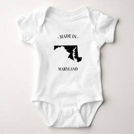 Made in Maryland MD Baby Bodysuit