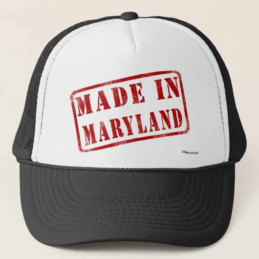 Made in Maryland Trucker Pet (Voorkant)