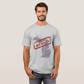 Made in Michigan Grunge Mannen Grunge T shirt (Voorkant volledig)