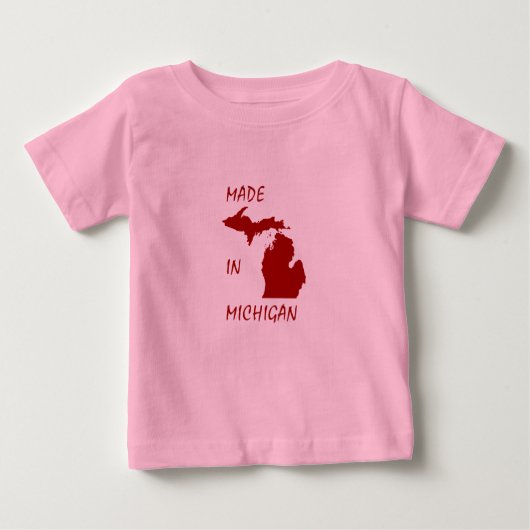 Made in Michigan T-shirt (Voorkant)