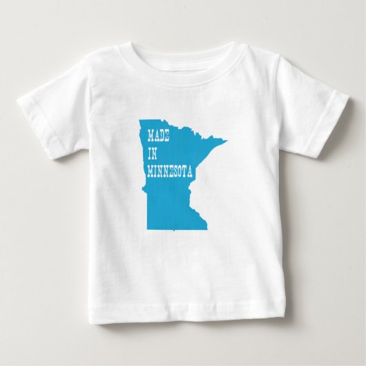 Made in Minnesota Baby T-Shirt (Voorkant)