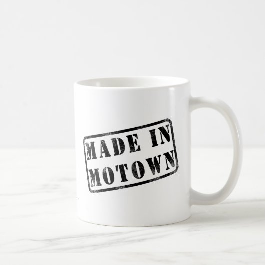 Made in Motown Koffiemok (Rechts)