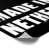 Made in Nederland Poster (Hoek)