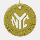 Made in New York City Ornament (Achterkant)
