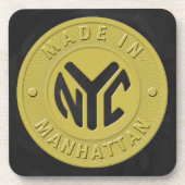 Made in New York Manhattan Bier Onderzetter (Voorkant)