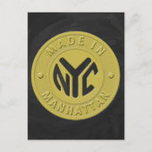 Made in New York Manhattan Briefkaart (Voorkant)