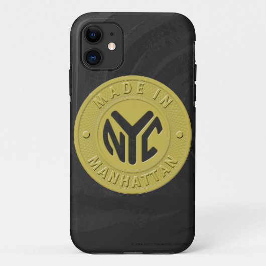 Made in New York Manhattan Case-Mate iPhone Case (Achterkant)