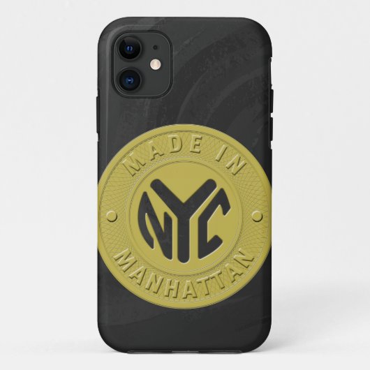 Made in New York Manhattan Case-Mate iPhone Case (Achterkant)