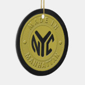 Made in New York Manhattan Keramisch Ornament (Rechts)