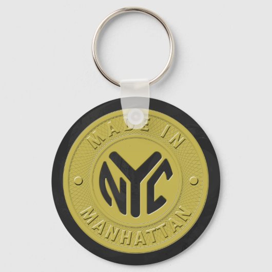 Made in New York Manhattan Sleutelhanger (Voorkant)